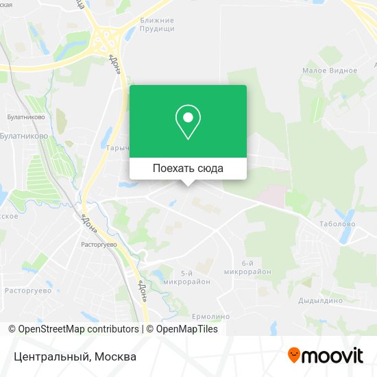 Карта Центральный
