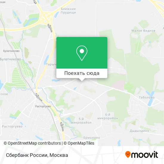 Карта Сбербанк России