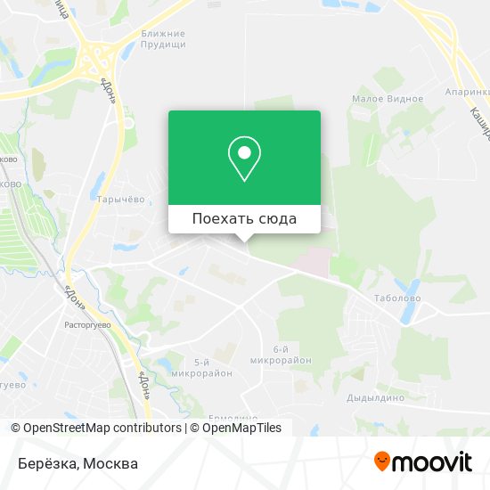 Карта Берёзка