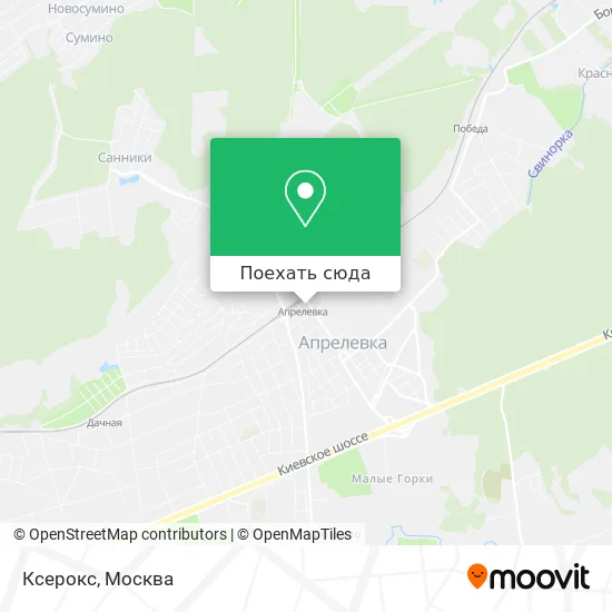 Карта Ксерокс