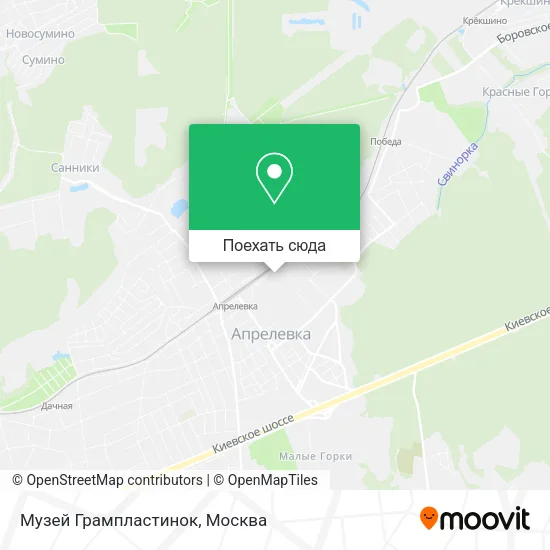 Карта Музей Грампластинок