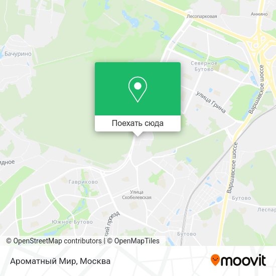 Карта Ароматный Мир