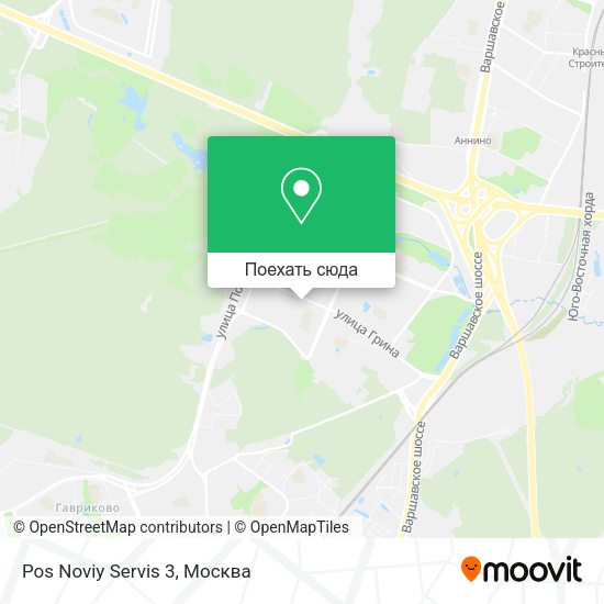 Карта Pos Noviy Servis 3