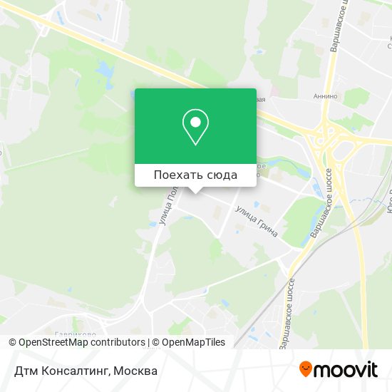 Карта Дтм Консалтинг