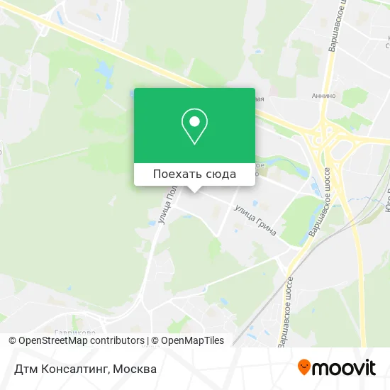 Карта Дтм Консалтинг