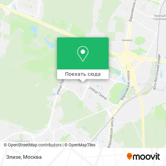 Карта Элизе