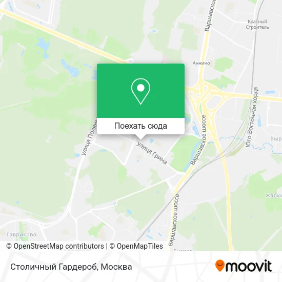 Карта Столичный Гардероб