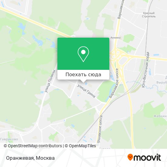 Карта Оранжевая