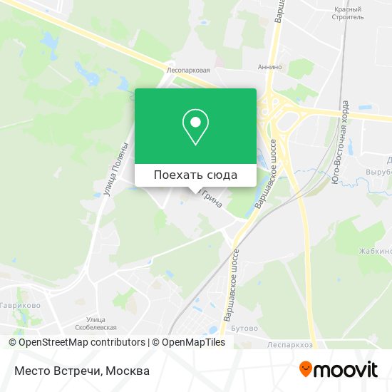 Карта Место Встречи