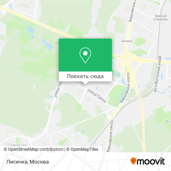 Карта Лисичка