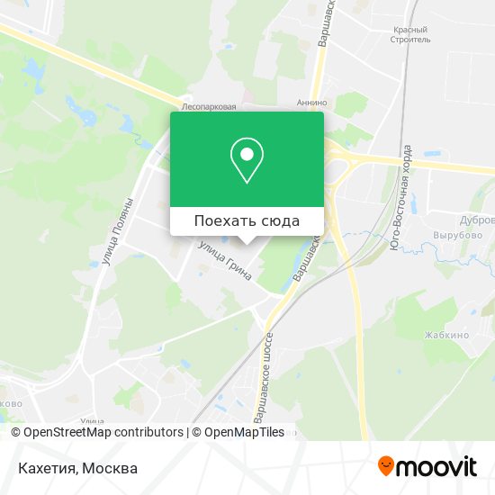 Карта Кахетия