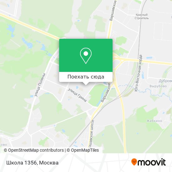 Карта Школа 1356