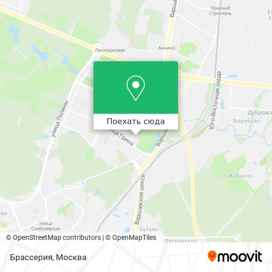 Карта Брассерия