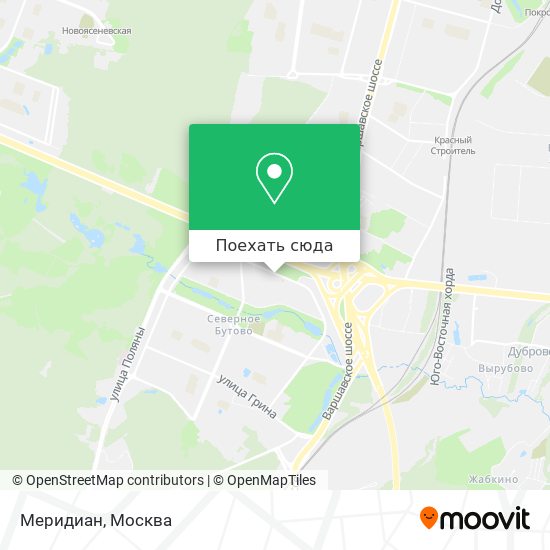 Карта Меридиан