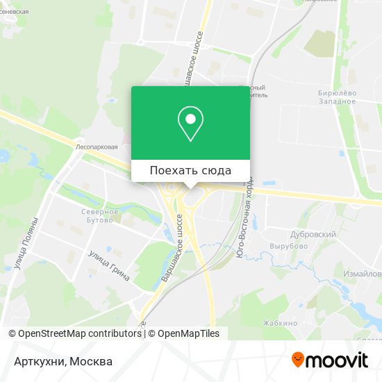 Карта Арткухни