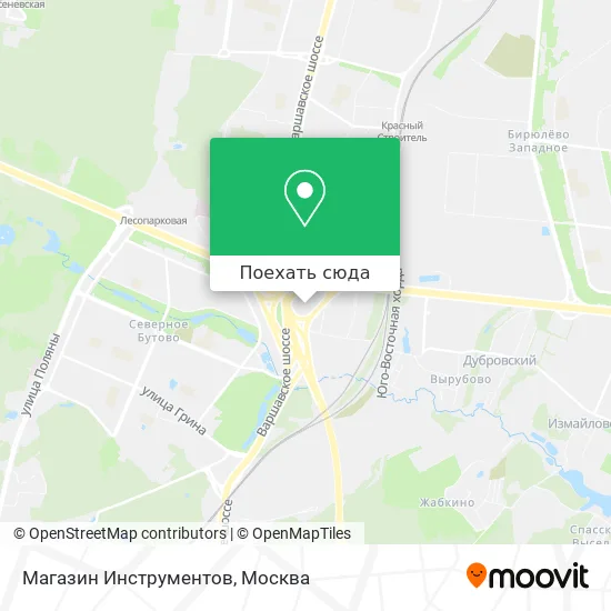 Карта Магазин Инструментов