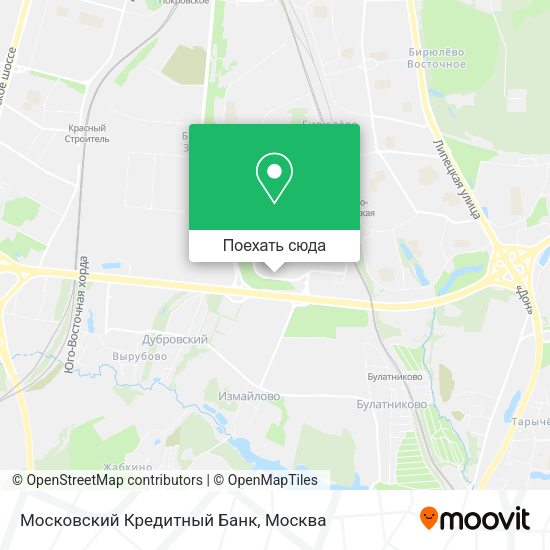 Карта Московский Кредитный Банк