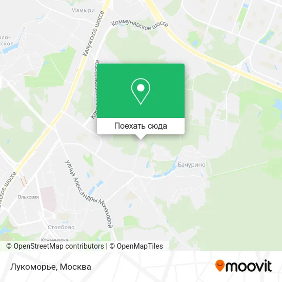 Карта Лукоморье