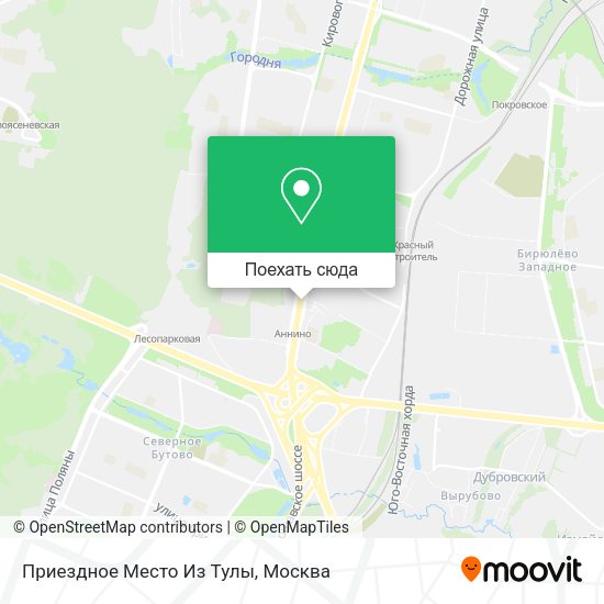 Карта Приездное Место Из Тулы