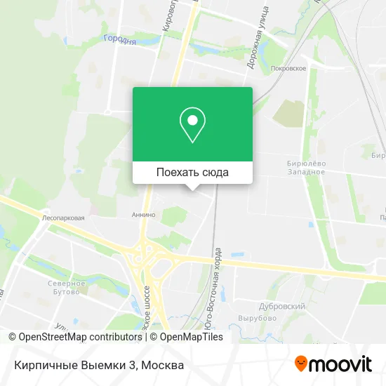 Карта Кирпичные Выемки 3