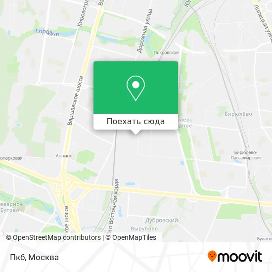 Карта Пкб