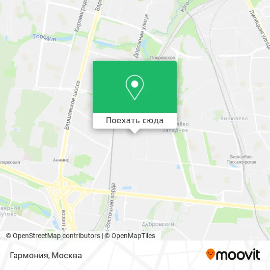 Карта Гармония