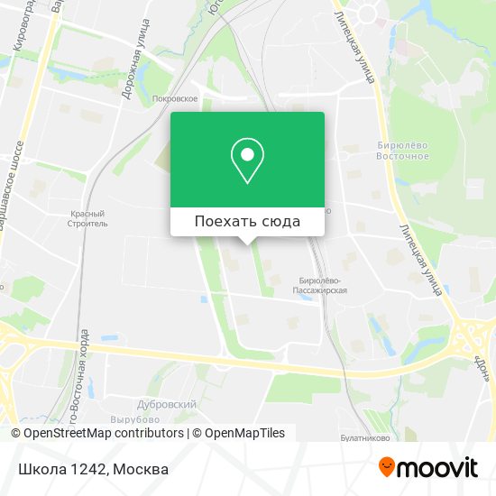 Карта Школа 1242