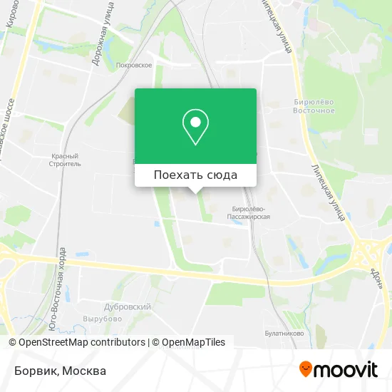 Карта Борвик