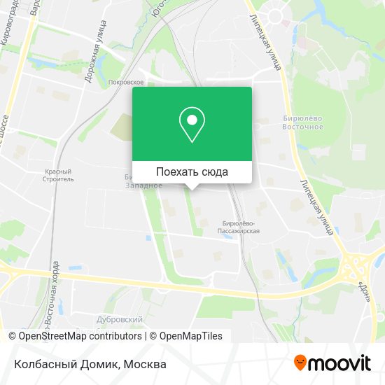 Карта Колбасный Домик