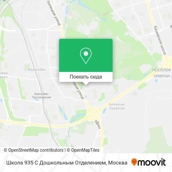 Карта Школа 935 С Дошкольным Отделением