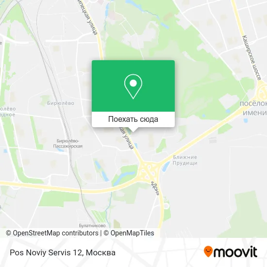 Карта Pos Noviy Servis 12