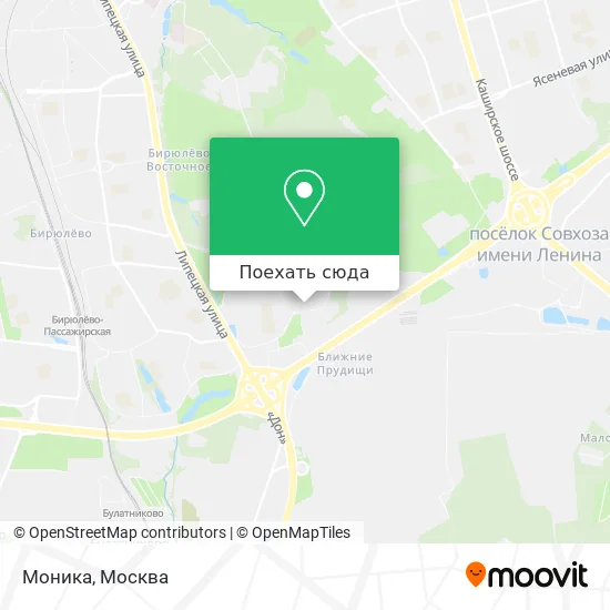 Карта Моника