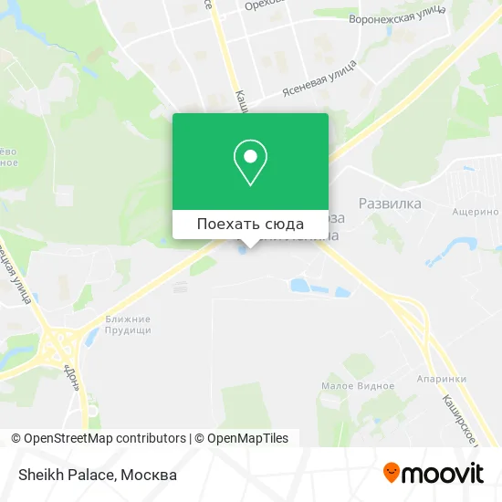 Карта Sheikh Palace