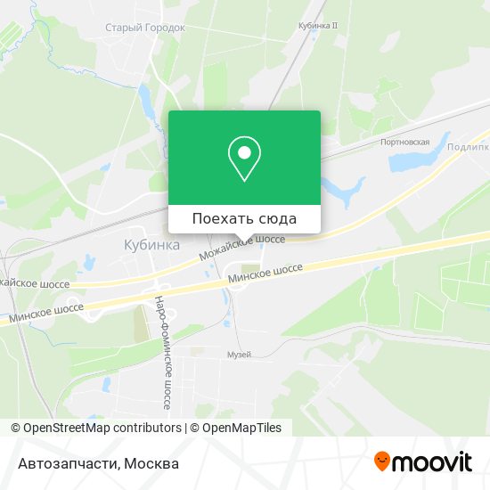 Карта Автозапчасти