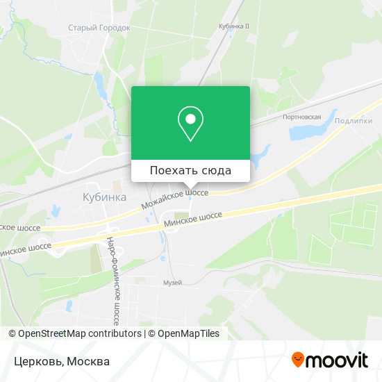 Карта Церковь