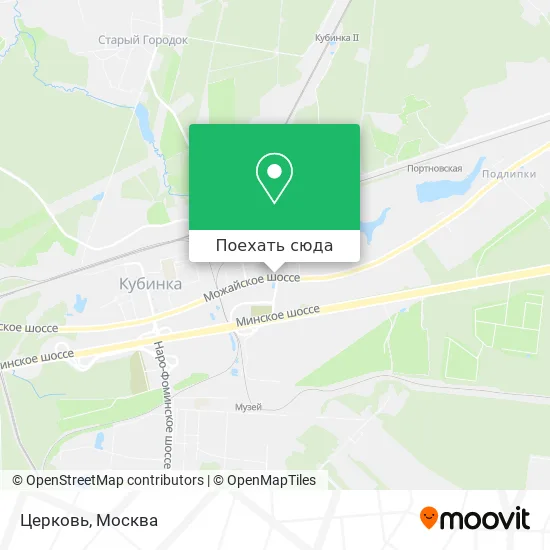 Карта Церковь