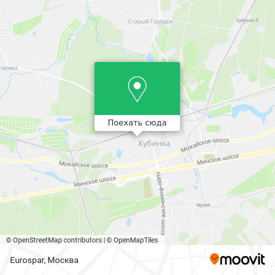 Карта Eurospar