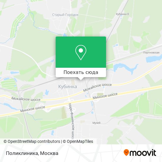 Карта Поликлиника