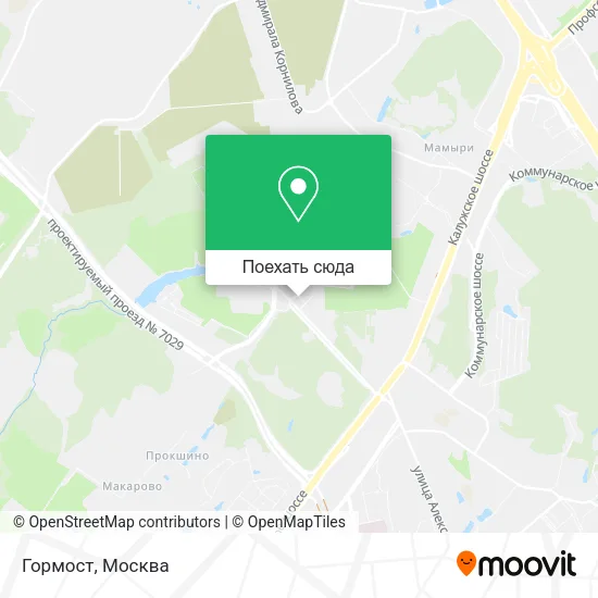 Карта Гормост