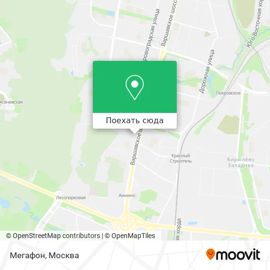 Карта Мегафон