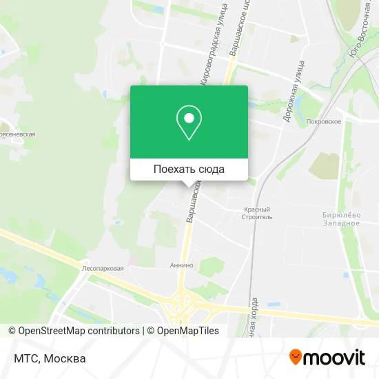 Карта МТС