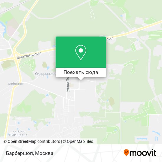 Карта Барбершоп