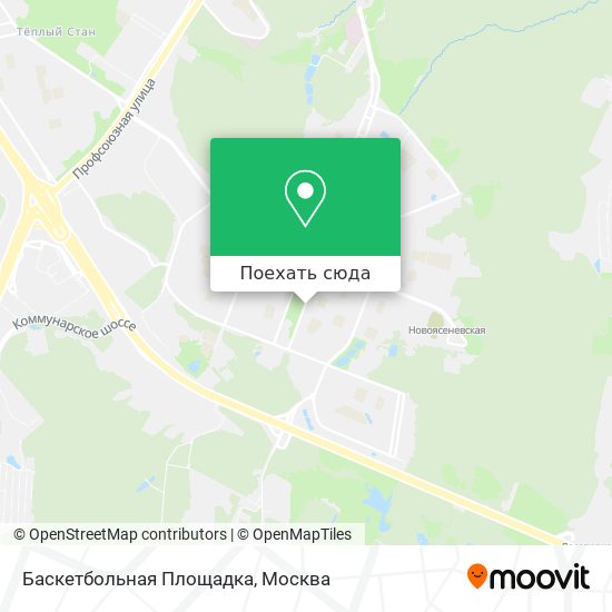 Карта Баскетбольная Площадка