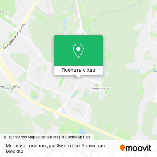 Карта Магазин Товаров для Животных Зоомания