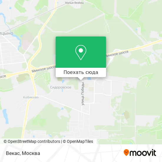 Карта Векас