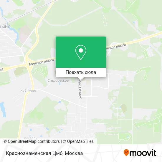 Карта Краснознаменская Цмб