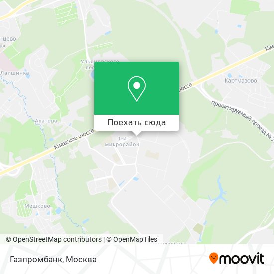 Карта Газпромбанк