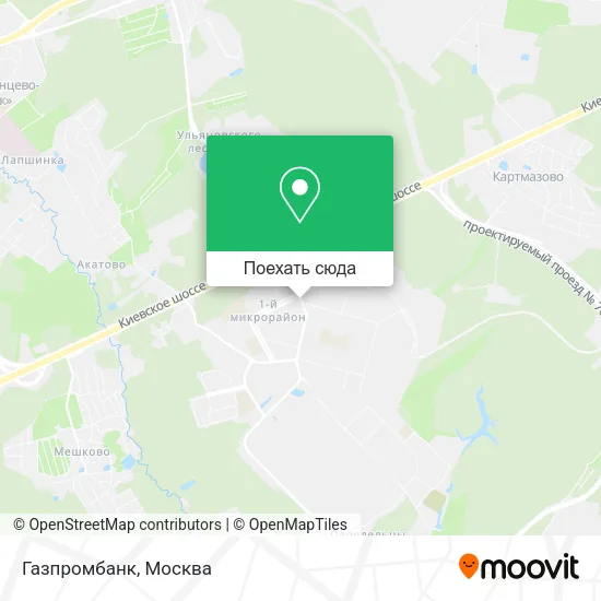 Карта Газпромбанк