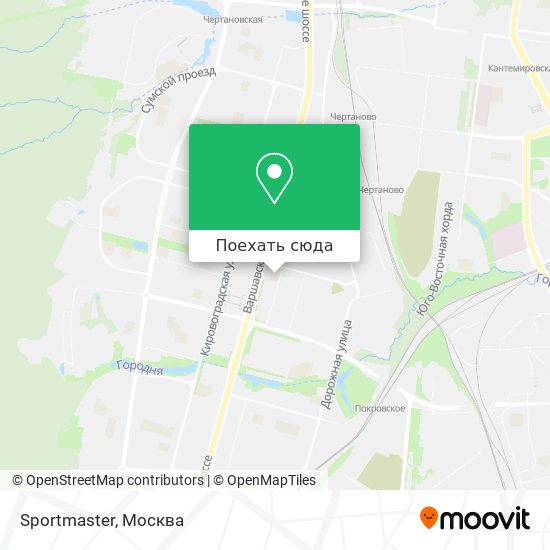Карта Sportmaster