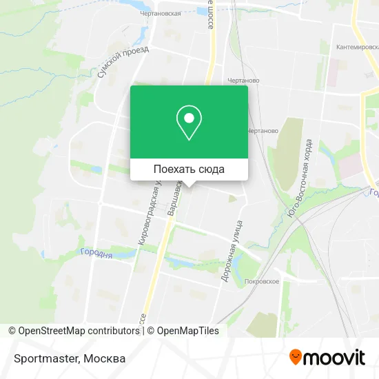 Карта Sportmaster